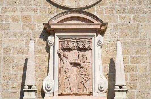 Detail at Tegernsee Monastery in Bavaria