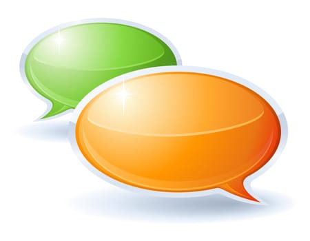 Speech bubbles