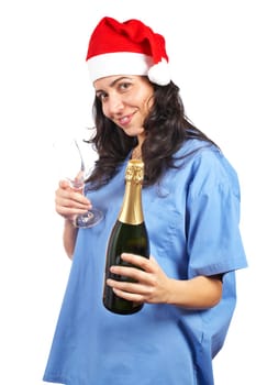 Female doctor party