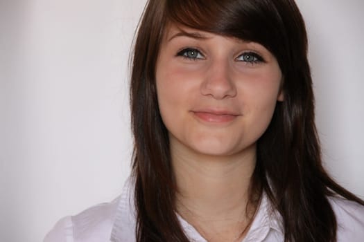Pretty young woman