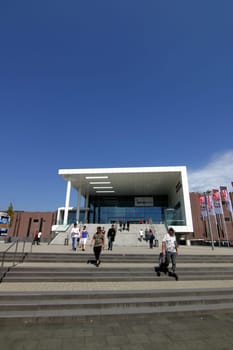 Main entrance to the Cologne Trade Fair