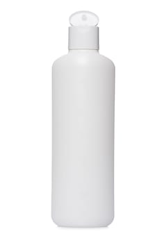 Opened plastic bottle