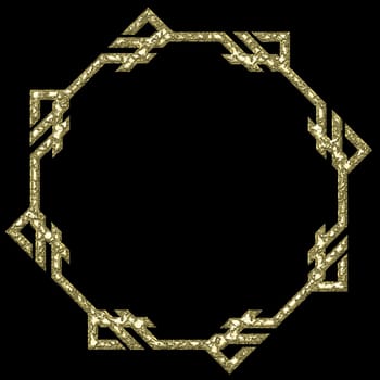 Frame - Star Shape Abstract