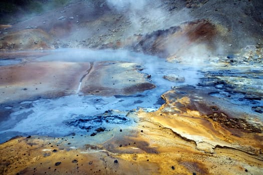 Geothermal area