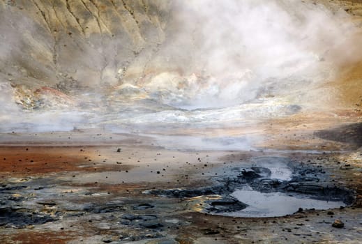 Geothermal area