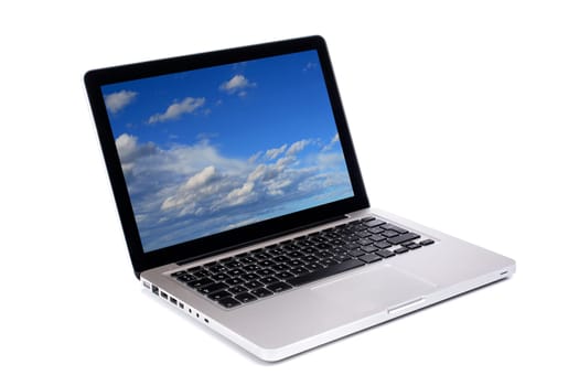 Modern laptop computer