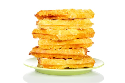 Stack of waffles