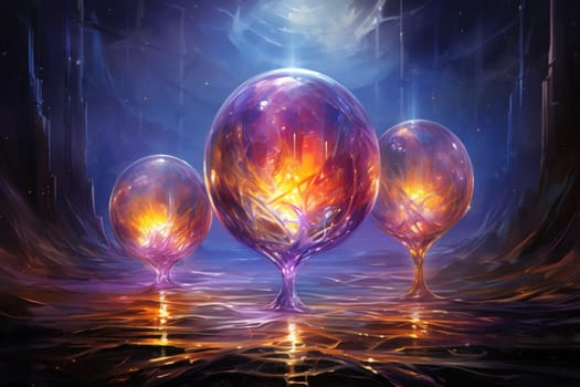 Immerse yourself in the realm of magic with this captivating illustration by a professional visual artist.