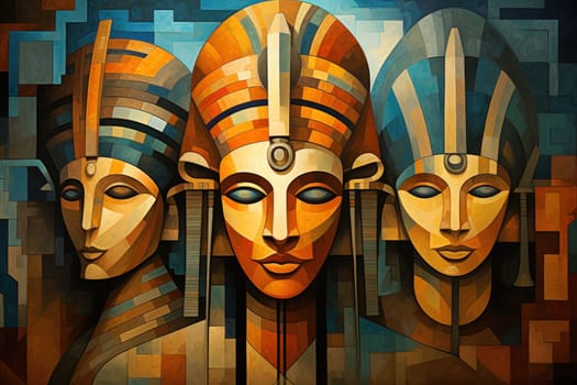 Delve into a realm of mystery and intrigue, where enigmatic sphinxes reign as guardians of ancient secrets.