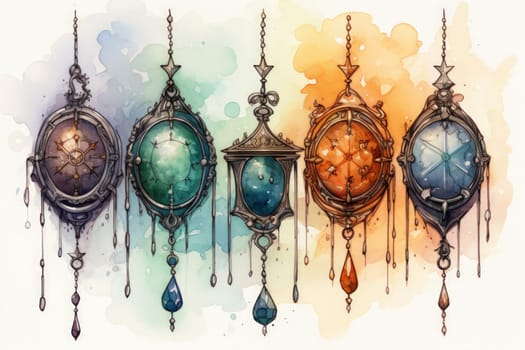 Deep within the realms of fantasy lie cursed amulets of forgotten sorcery, relics of a bygone era when magic ran rampant.