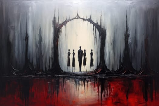 Step into a world where hauntingly beautiful vampires captivate with their ethereal allure.