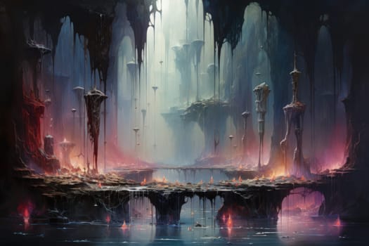Deep within the realms of fantasy, harmonious singing stones lie, their mystical nature revealed when struck.