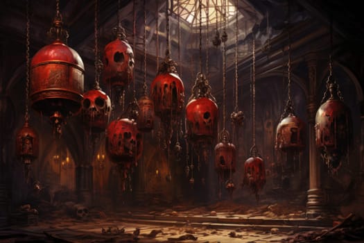 Deep within the realms of fantasy lie cursed amulets of forgotten sorcery, relics of a bygone era when magic ran rampant.