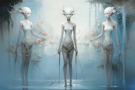 Immerse yourself in a world of fantasy where elven archers stand tall, their keen eyes piercing through the shadows.