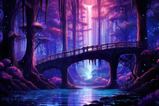 Enter a realm of enchantment where fantasy comes to life. Behold the mesmerizing sight of harmonious waterfalls adorned with radiant crystals.
