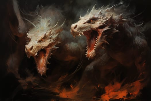 Enter the realm of fantasy and behold the mighty fire-breathing drakes, smaller yet equally formidable relatives of dragons.