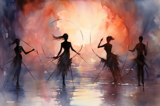 Enter the captivating realm of fantasy, where enigmatic shadow dancers gracefully weave illusions and manipulate darkness with an ethereal finesse.