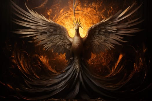 Behold the magnificent gilded phoenixes, radiant beings of myth and legend. With their resplendent feathers of gold and fire, they embody the eternal cycle of rebirth and resurrection.