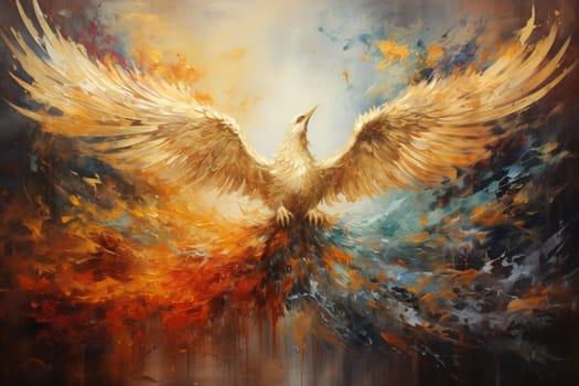 Behold the magnificent gilded phoenixes, radiant beings of myth and legend. With their resplendent feathers of gold and fire, they embody the eternal cycle of rebirth and resurrection.