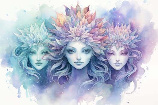 Delve into the realm of fantasy and witness the mesmerizing presence of elusive water elementals.