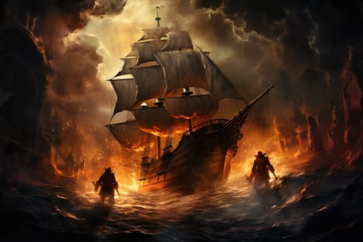 Set sail on a thrilling adventure where daring pirate captains navigate through enchanted seas.