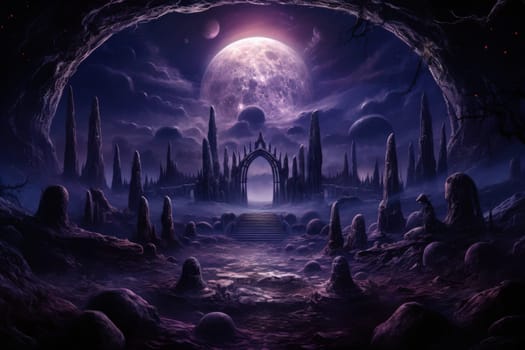 Deep within the realms of fantasy, harmonious singing stones lie, their mystical nature revealed when struck.