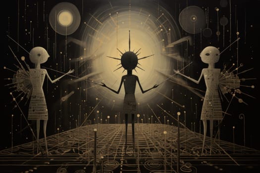 Enter the captivating realm of fantasy, where enigmatic shadow dancers gracefully weave illusions and manipulate darkness with an ethereal finesse.