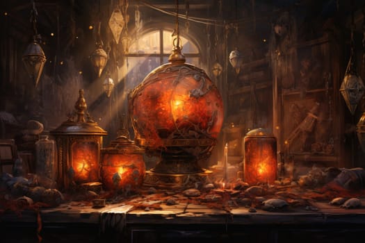 Deep within the realms of fantasy lie cursed amulets of forgotten sorcery, relics of a bygone era when magic ran rampant.