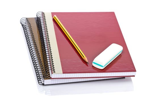 Pencil and eraser
