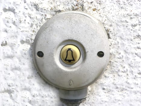 Round Dirty Front Door Bell