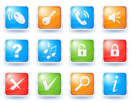 Internet buttons collection 2