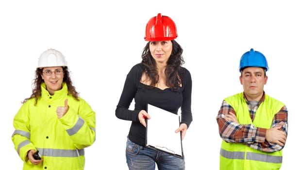 Construction workers