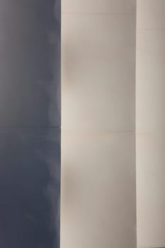 Shadows on the wall of the house