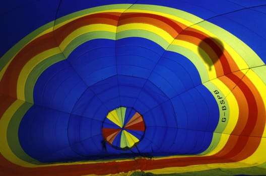 Balloon backlit