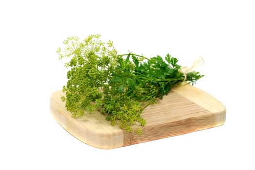 blooming parsley