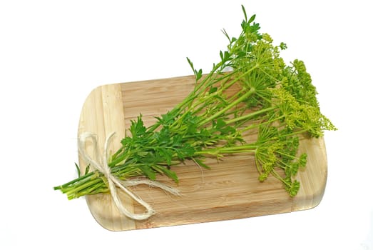 blooming parsley