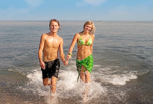 Couple on the beach