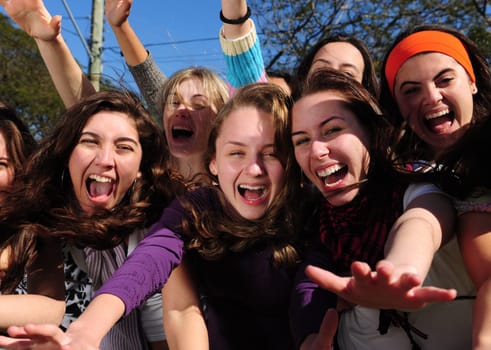 Fans celebrate famous star and scream