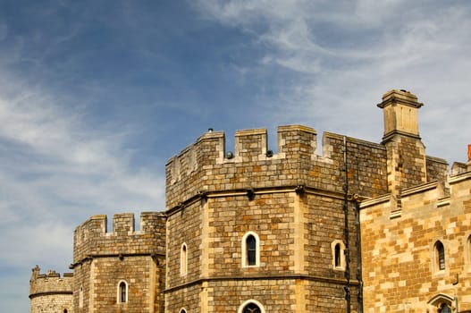 Castle Battlements,Windsor Castle,Windsor,United Kingdom