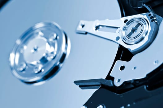 Hard drive detail