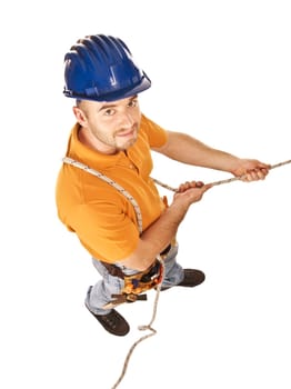 confident handyman