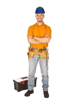 standing worker