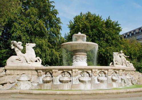Wittelsbach Fountain in Munich