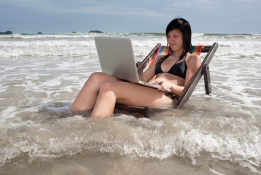 Holidays with a laptop