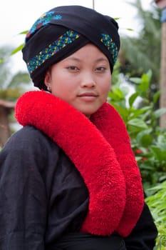 Asian Woman Yao of Laos