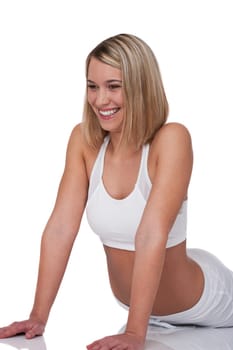 Fitness series - Blond woman