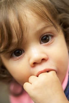 Portrait Of Baby Girl