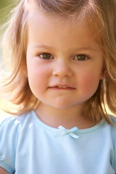 Portrait Of Baby Girl