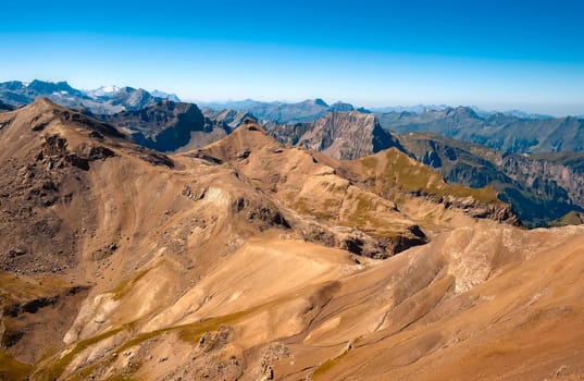 Schilthorn panorama to the northwest