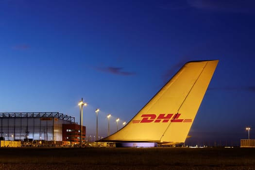 Roundabout at DHL Air Hub